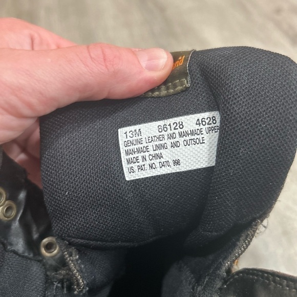 Timberland Black and Brown Men's Boots - Picture 5 of 5